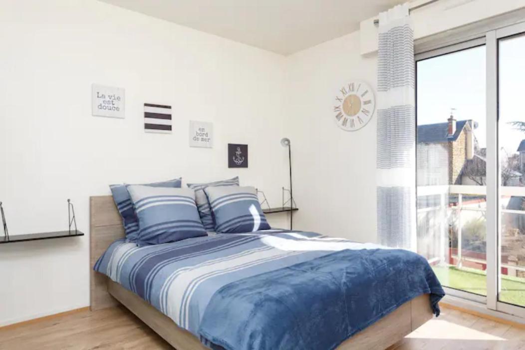 Appartement Cozy : 10/15 Min Des Champs Elysee Сартрувіль Екстер'єр фото